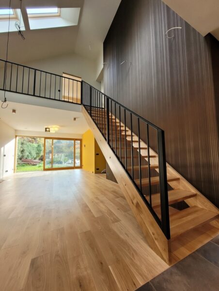 schody drewniane wewnetrzne metalowe 002
